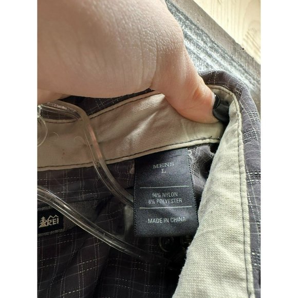 REI Men's Long‎ Sleeve Butto Up Size Large - Picture 3 of 4